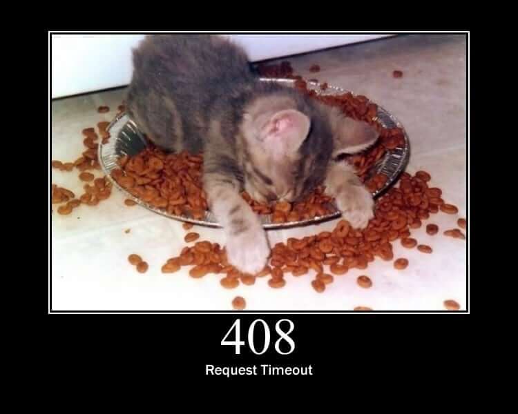 Timed out