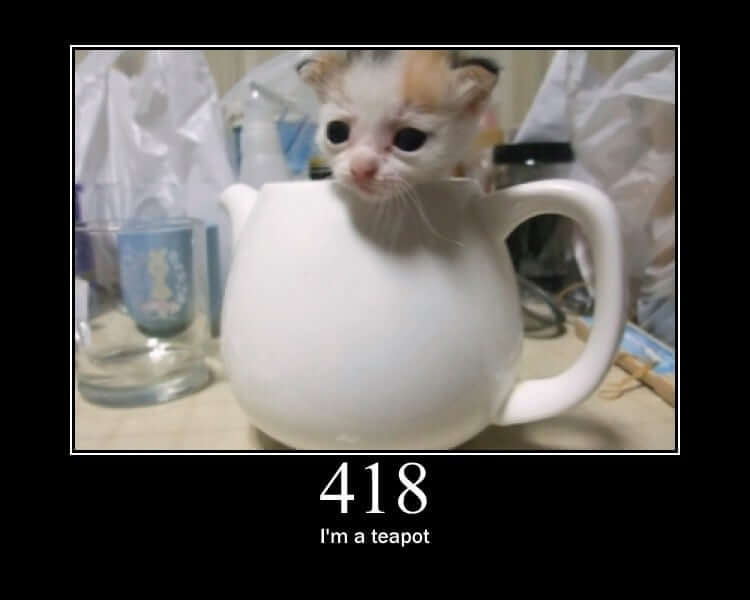 I'm a teapot